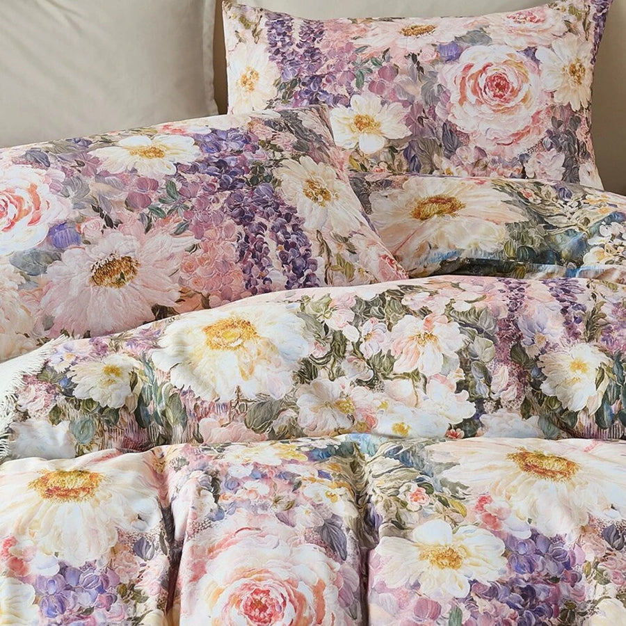 Vibrant Multi Floral Duvet Cover Set
