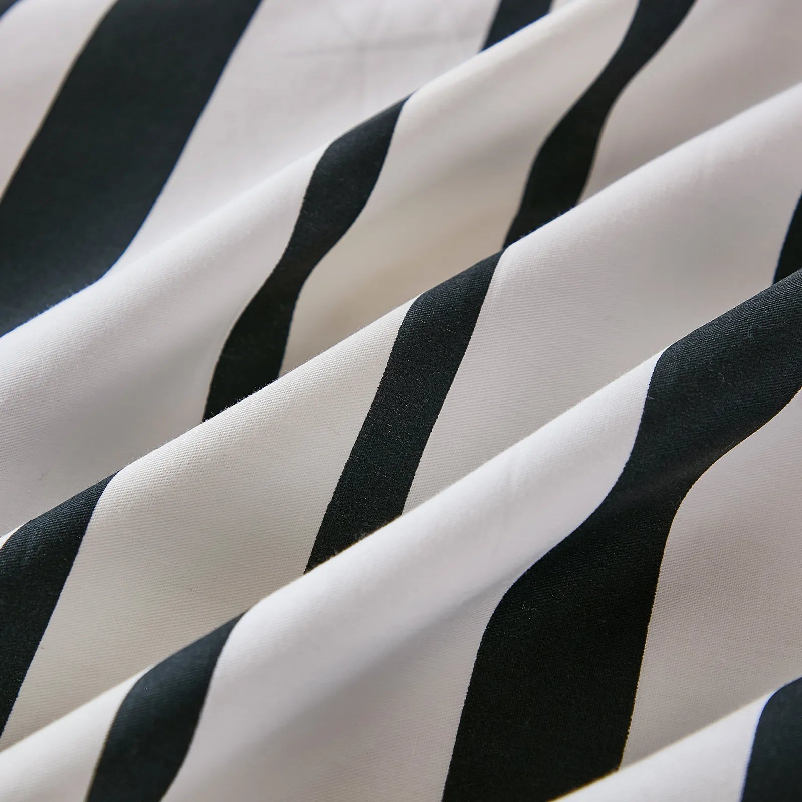black and white stripe bedding set king size
