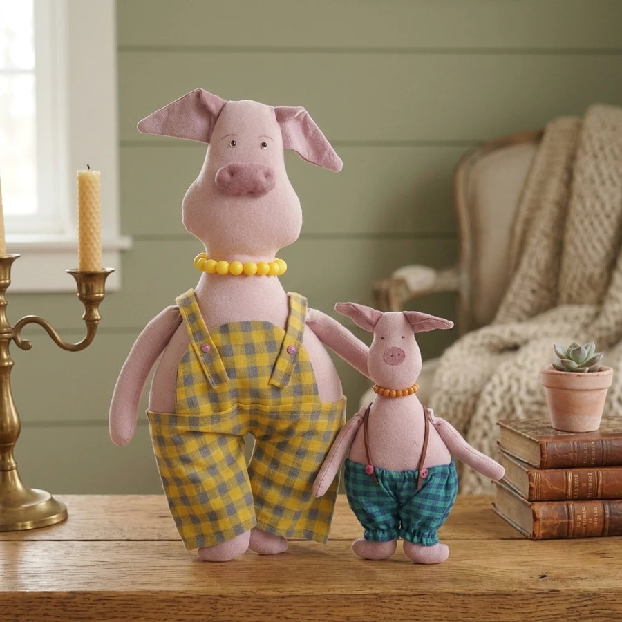The Cloverdale Farm Pig Doll Collection