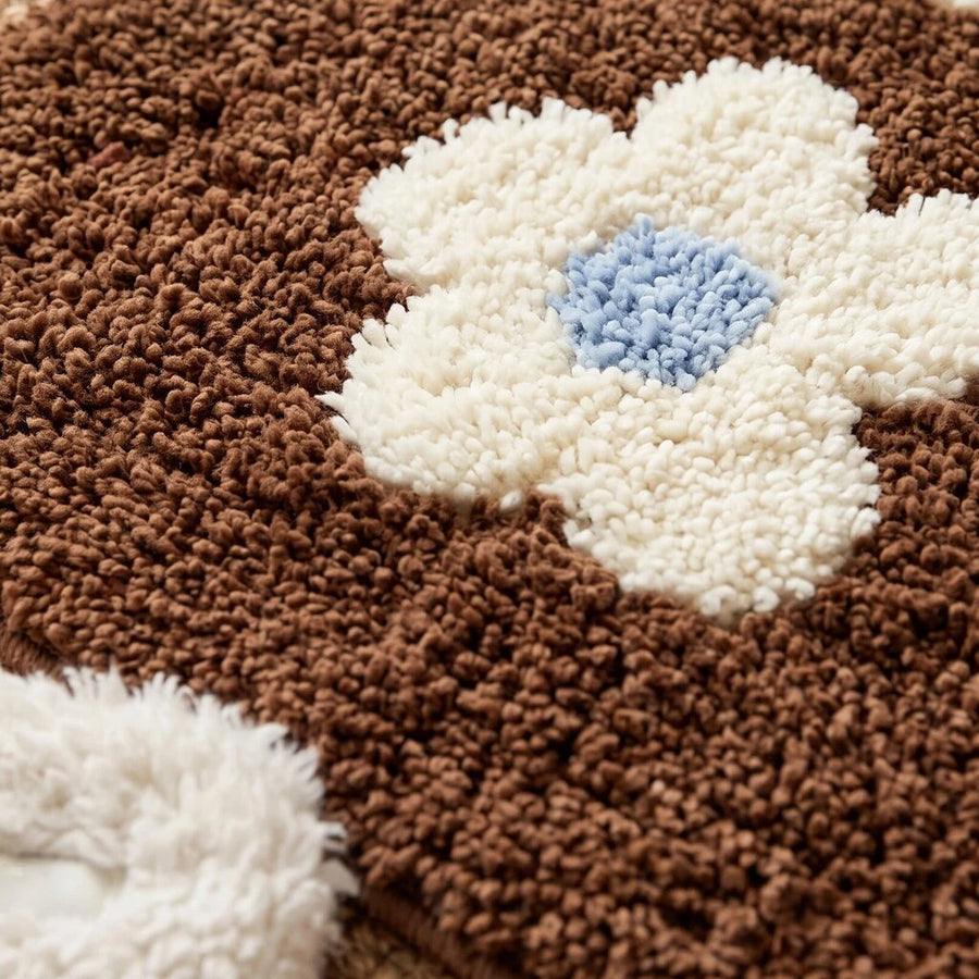 Cocoa Flower Rug