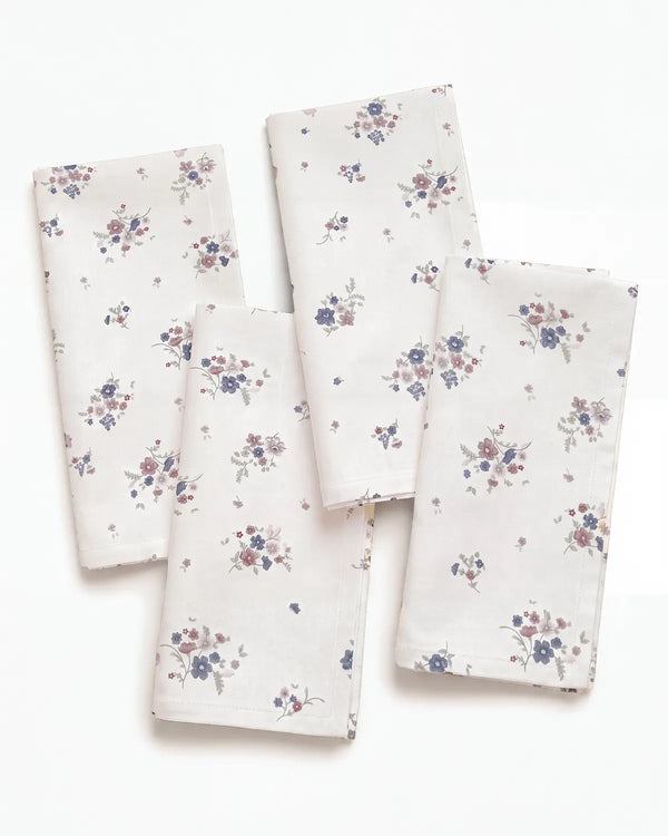 country ditsy napkin set of 4 flat lay