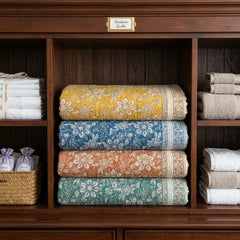 dark academia botanical jacquard blanket texture