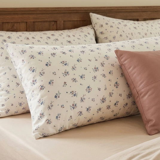 elegant sage green ditsy floral bedspread set romantic country