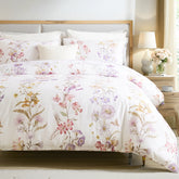 Fresh Garden Cotton Duvet Cover Set soft cotton fabric