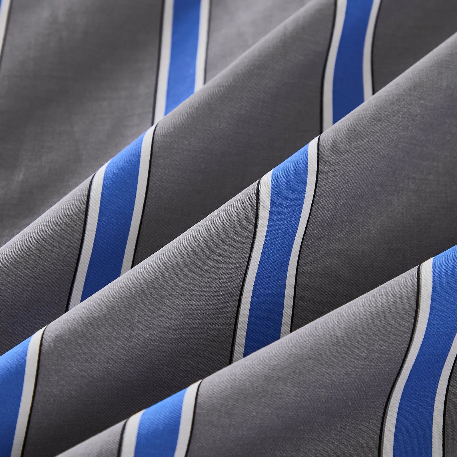 grey and blue stripe comforter set queen size