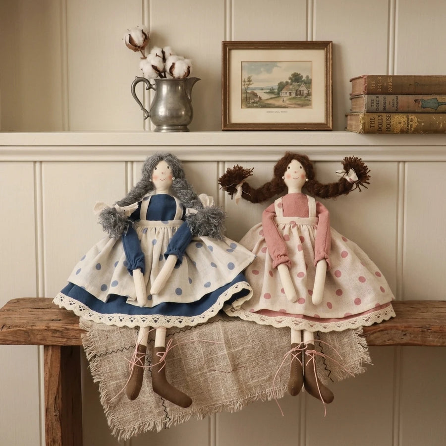 The Braided Hair Twin Doll Collection