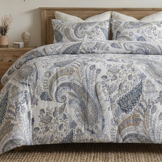 matching grey paisley pillow shams sterling heritage bedding