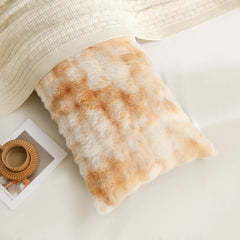 milk brown rabbit velvet long pillowcase queen size