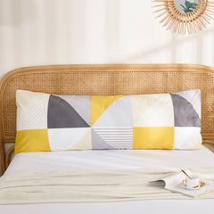Minimal Life Cotton Long Pillowcase close angled detail