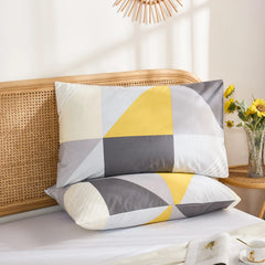 Minimal Life Cotton Pillowcases front stacked view