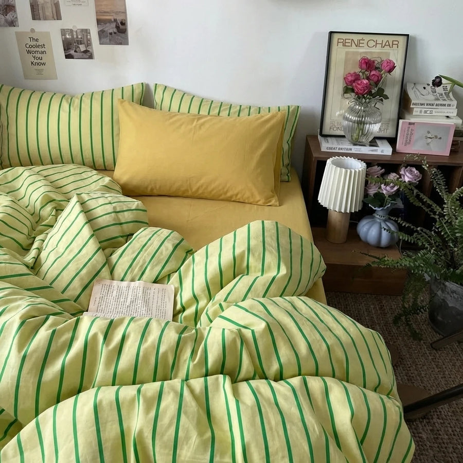 mint pin stripe fabric lightweight breathable detail