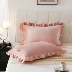 pink velvet pillowcase king