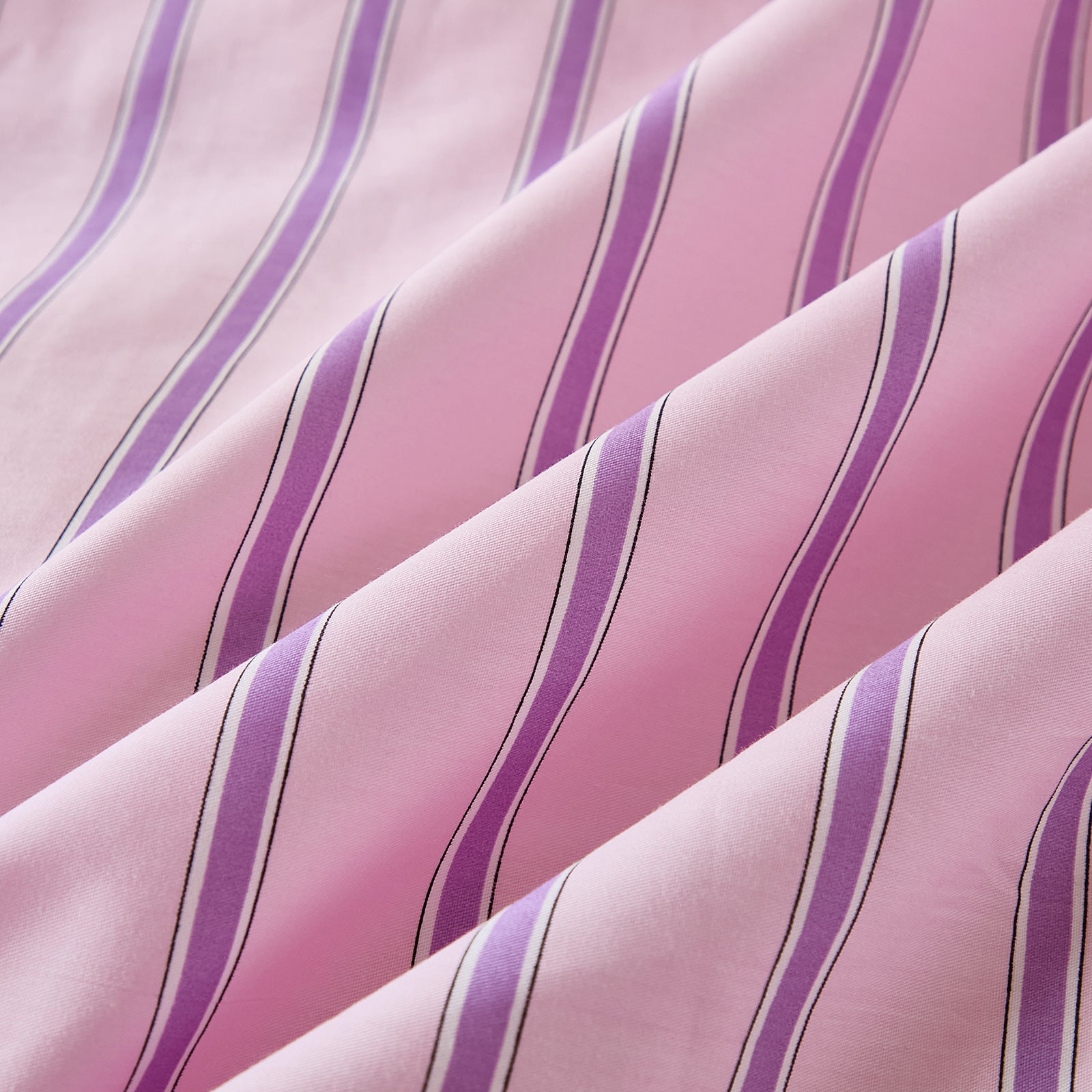 pink and purple stripe bedding set king size