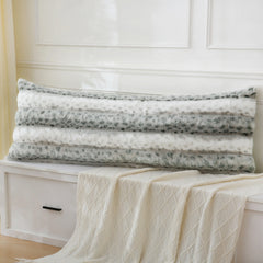 polka green rabbit velvet long pillowcase king size