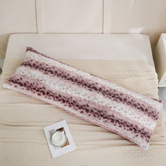 polka pink rabbit velvet long pillowcase