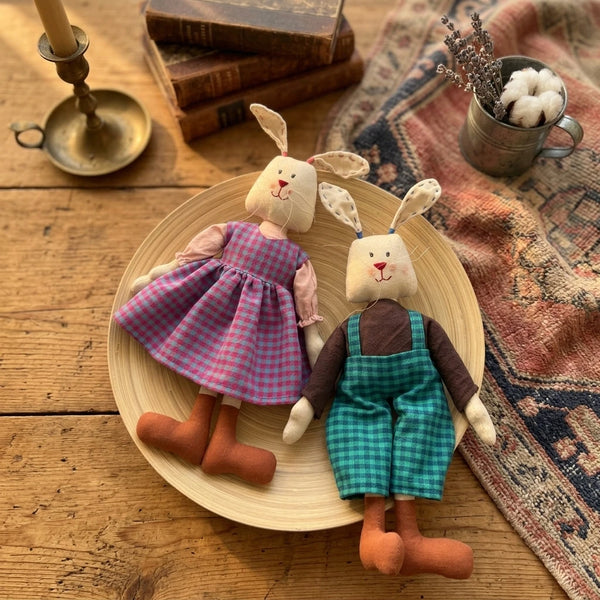 The Gingham Gatehouse Rabbit Collection