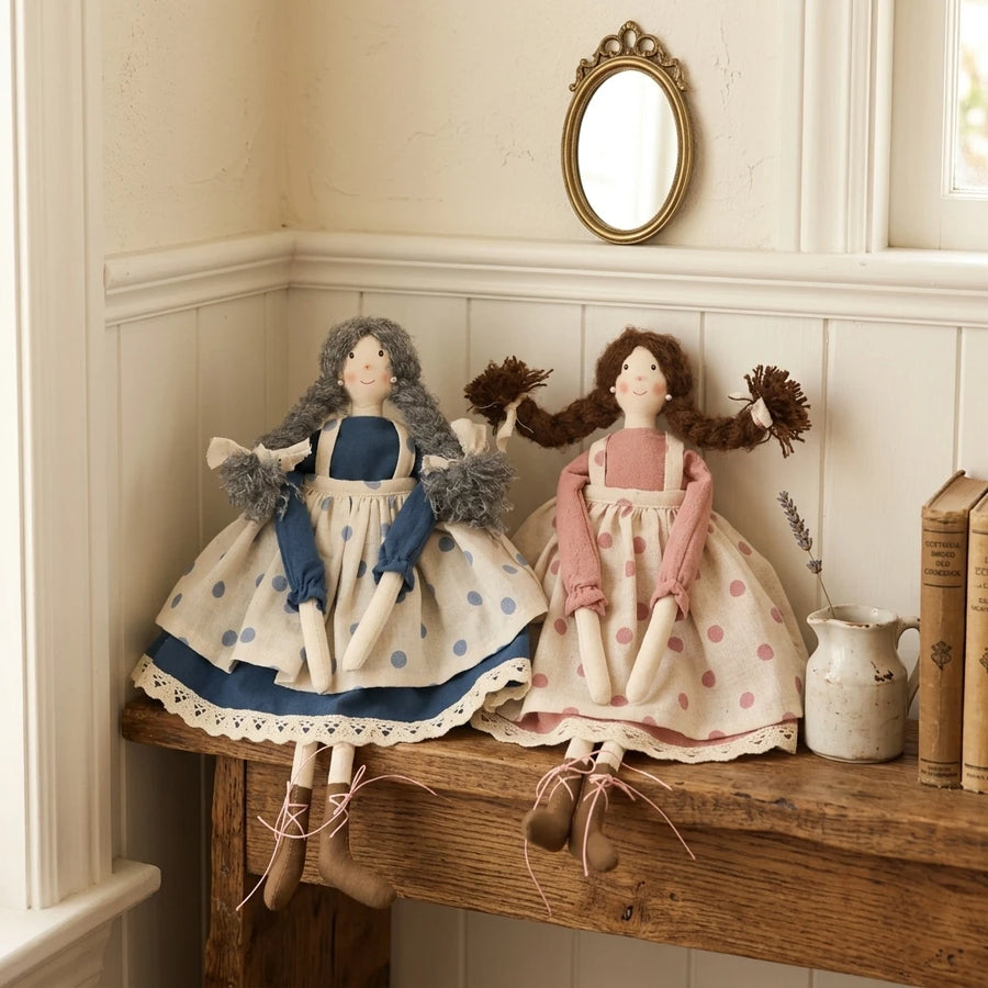 The Braided Hair Twin Doll Collection