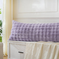 purple rabbit velvet long pillowcase king size