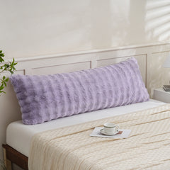 purple rabbit velvet pillowcase