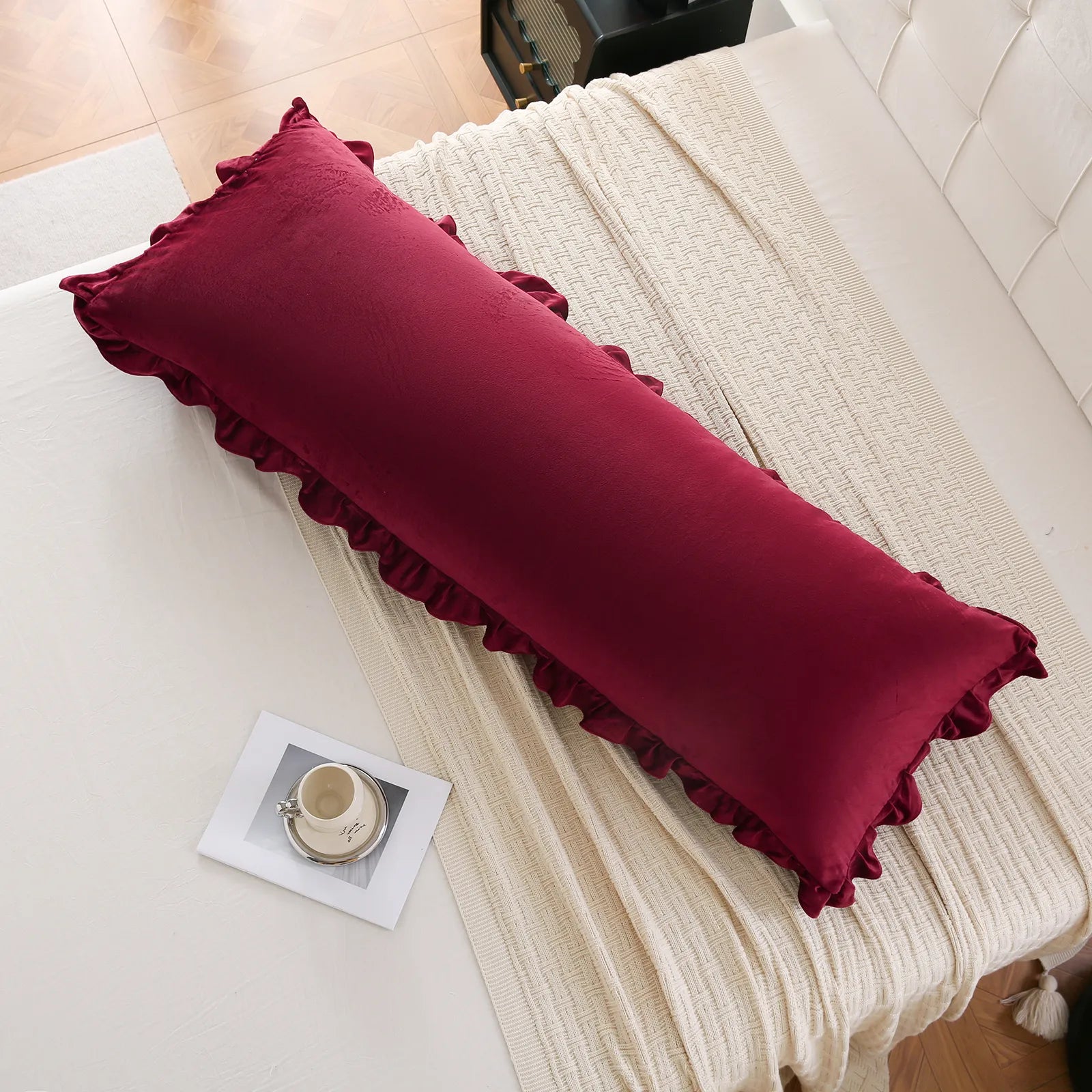 red velvet pillowcase