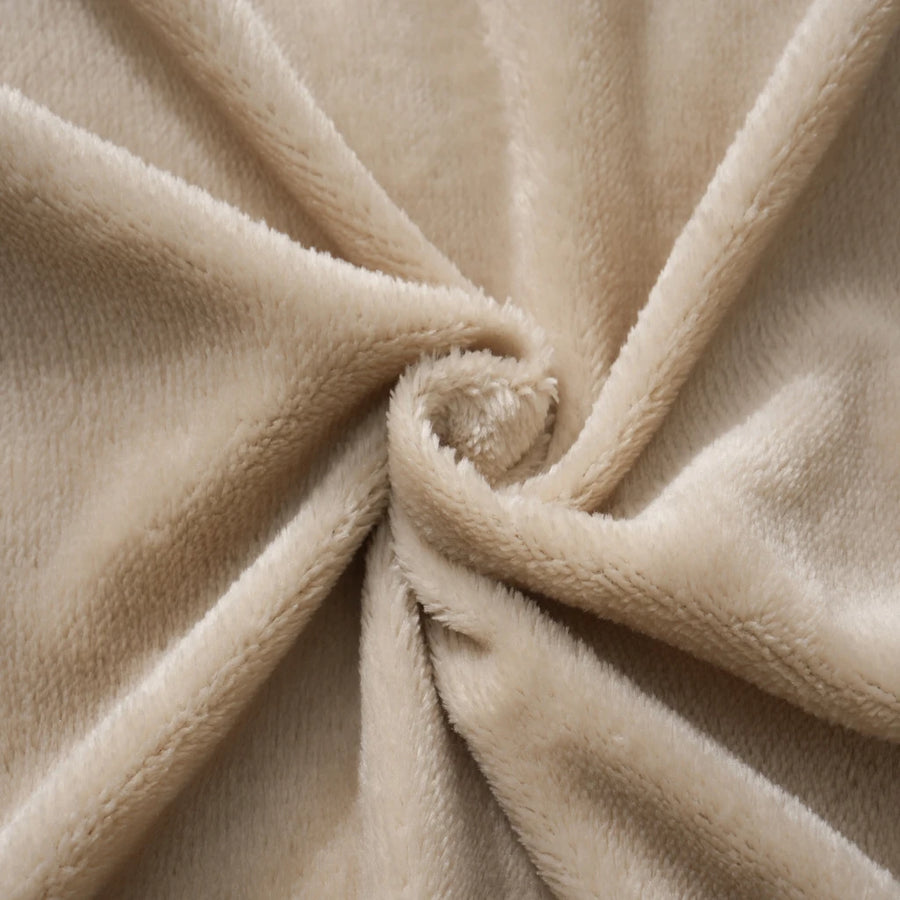 textured faux rabbit fur body pillowcase beige wave