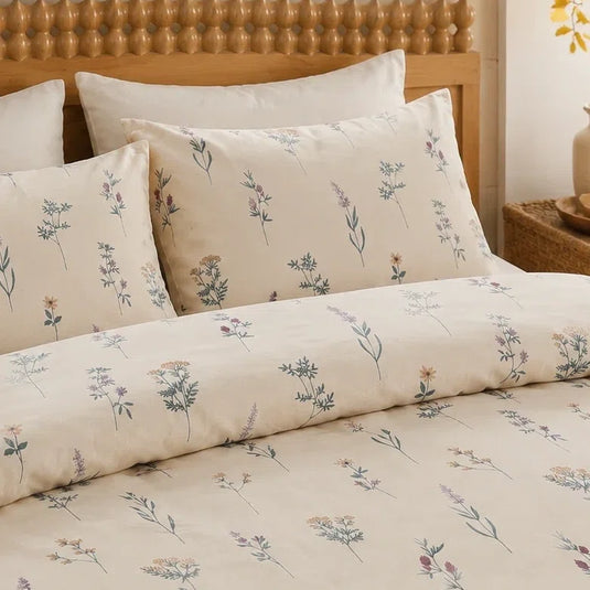 timeless wildflower meadow bedding set rustic cottage vibe
