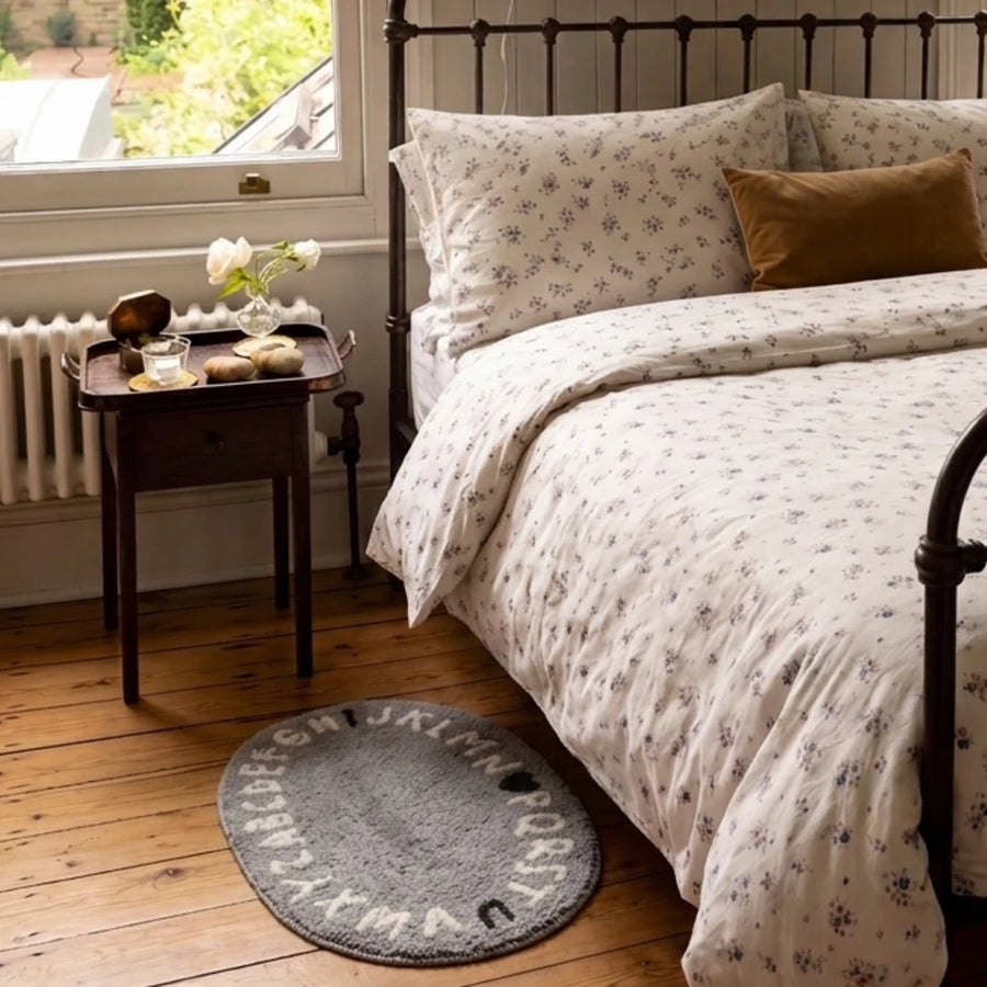 whimsy garden rug abc grey bedroom styling