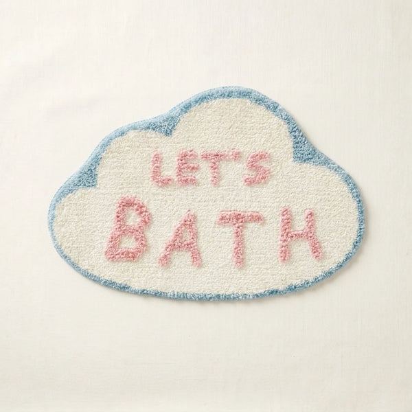 whimsy garden rug cloud nine flat lay product photo