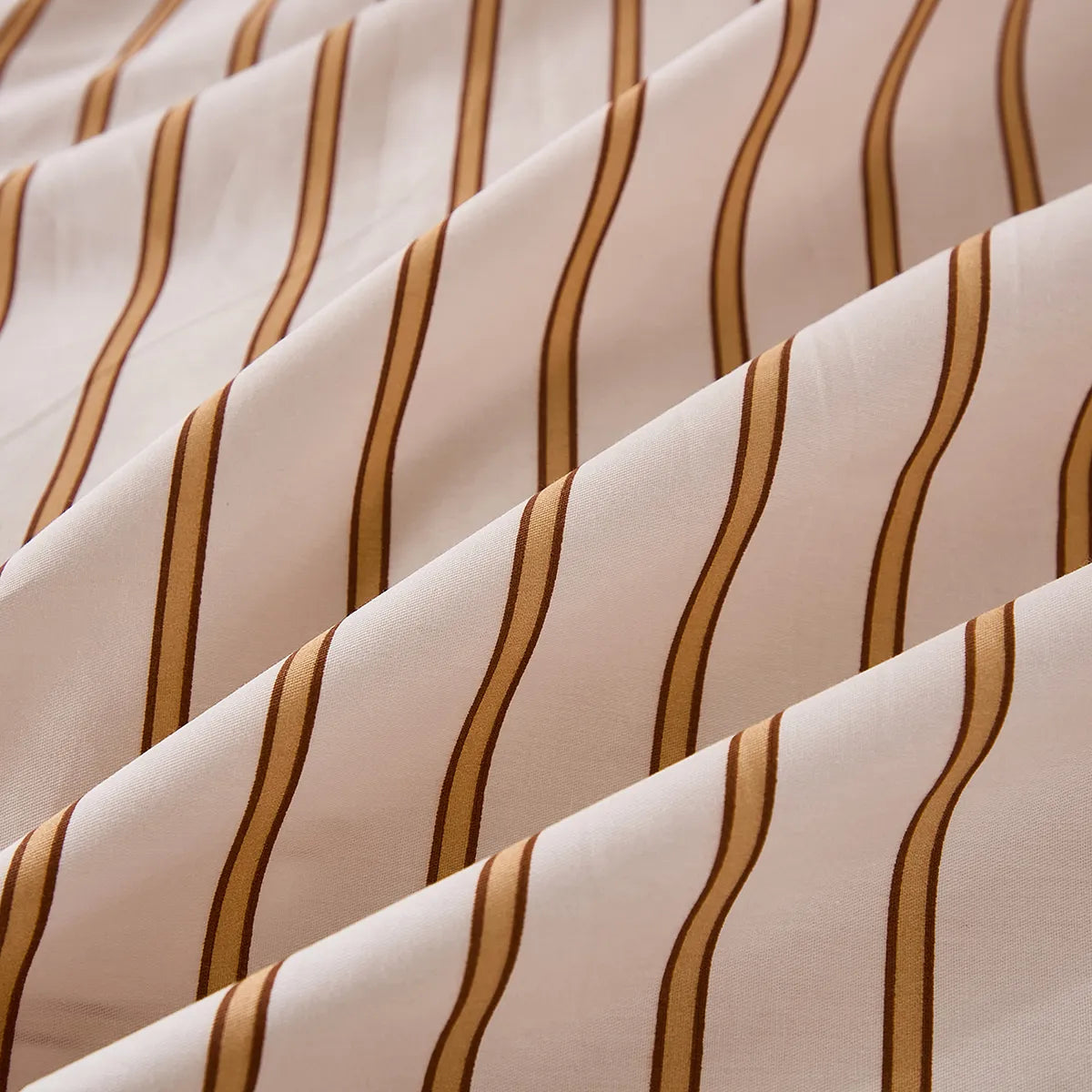 white and orange stripe bedding set king size