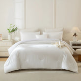 white velvet comforter set king size