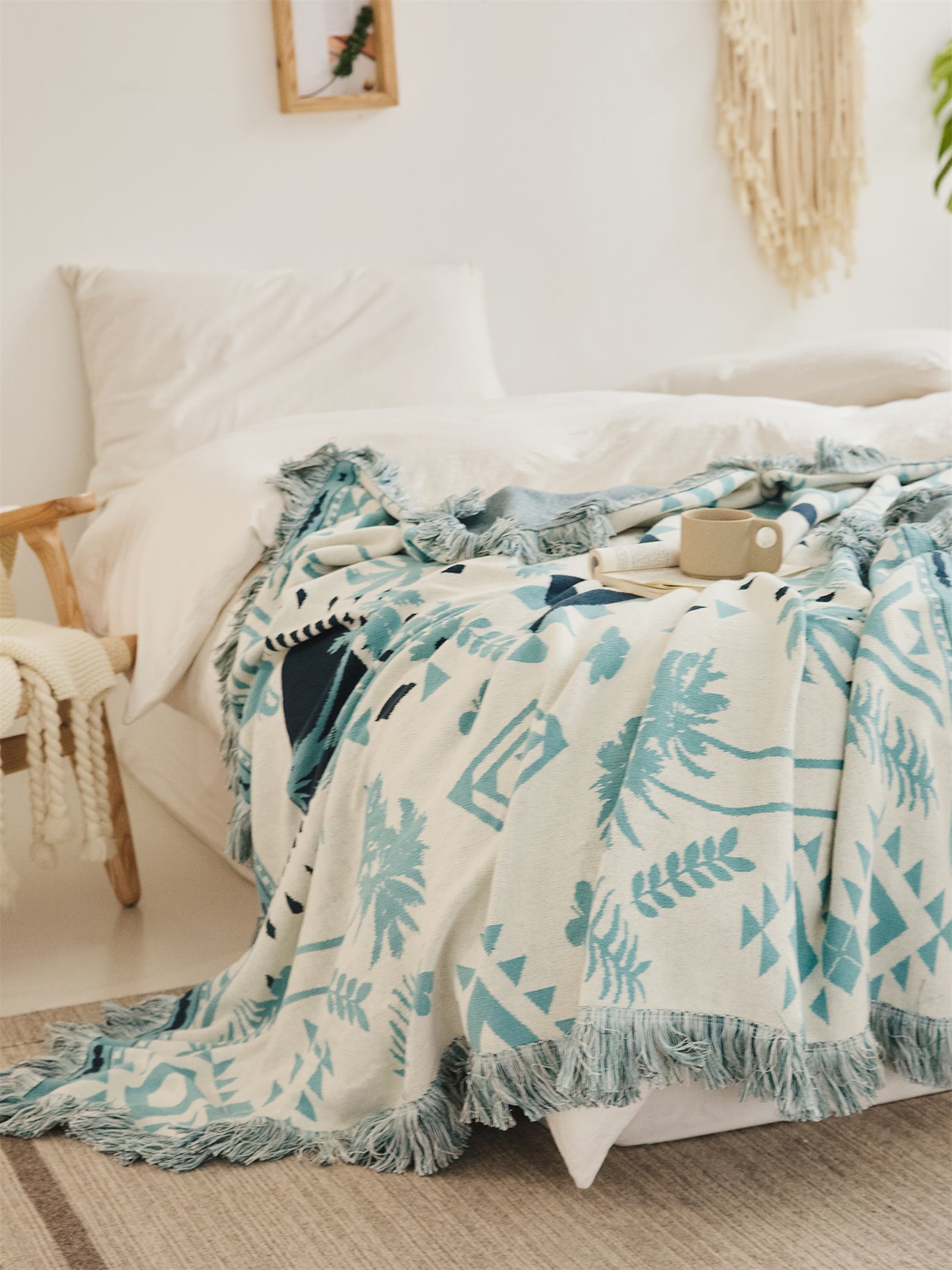 Jersylinen 100% Cotton Blanket