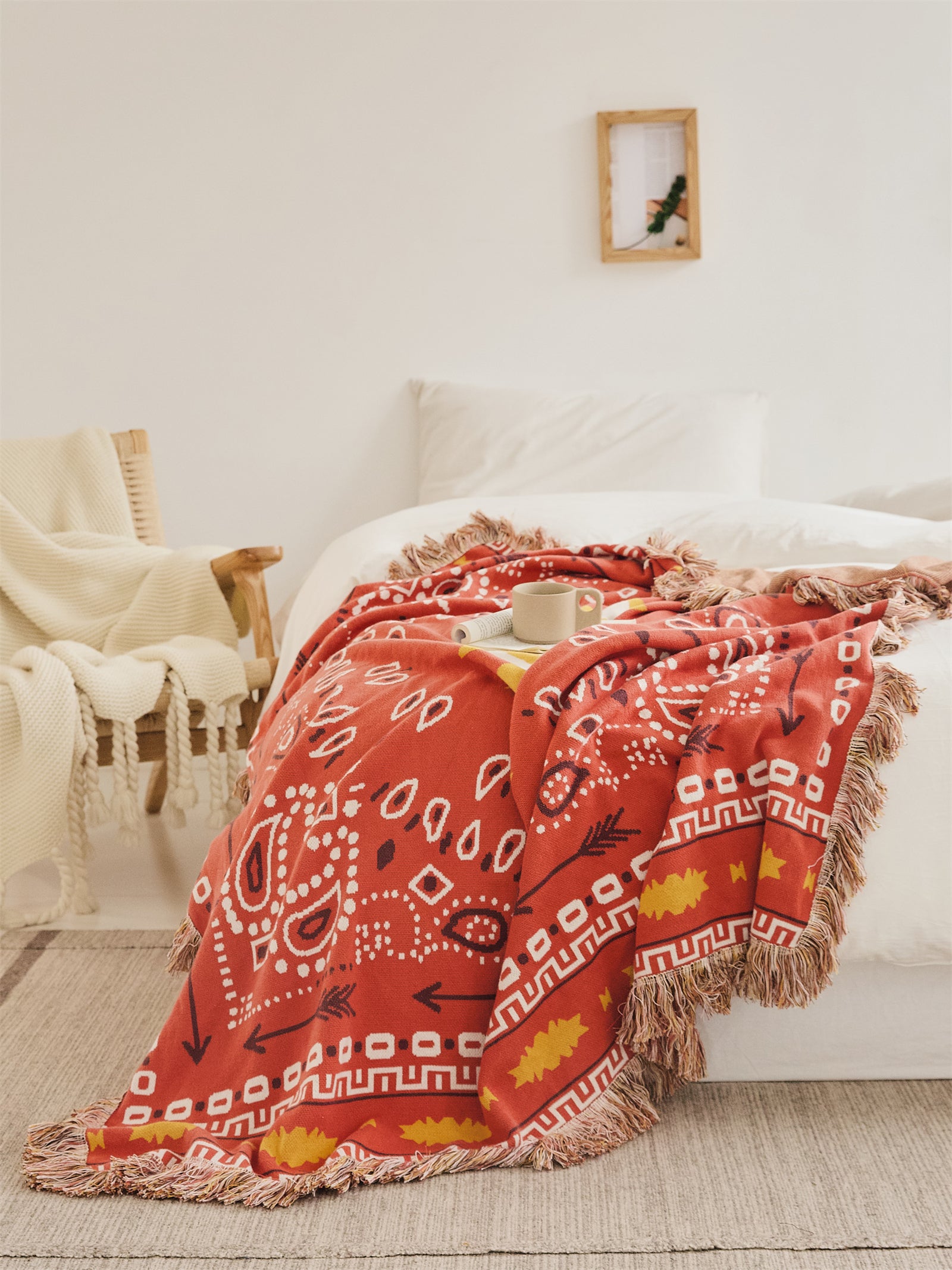 Jersylinen 100% Cotton Blanket