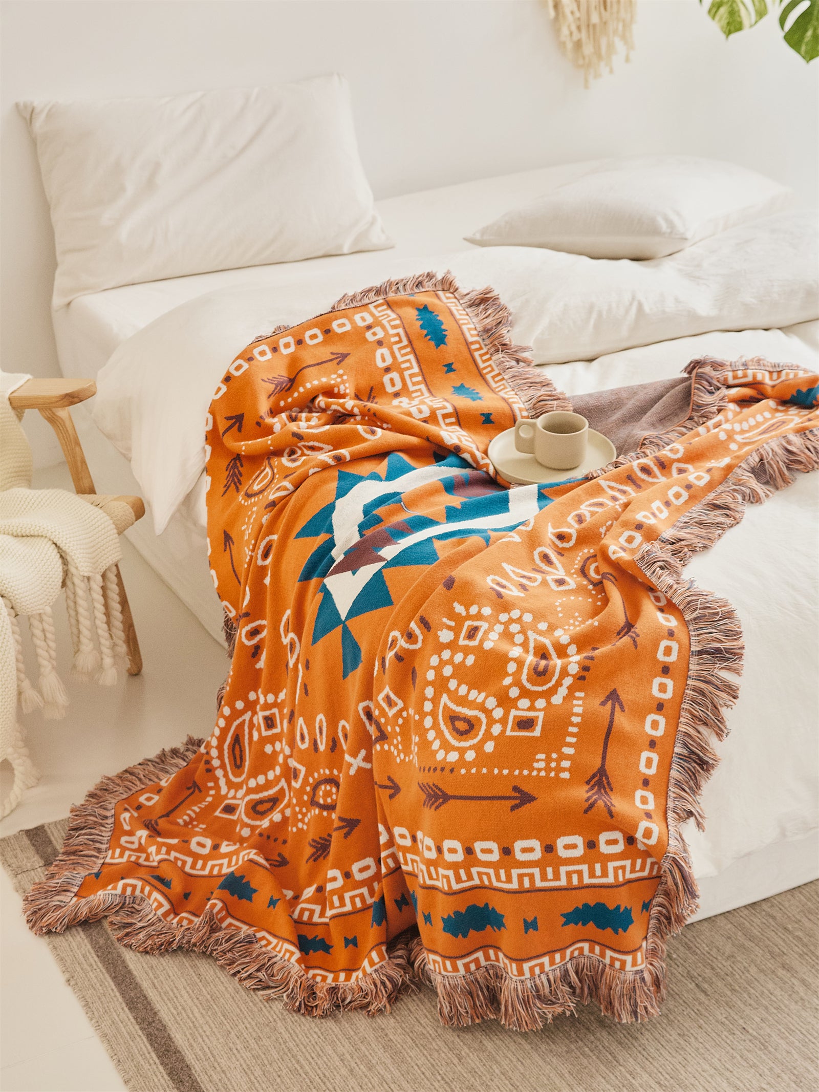 Jersylinen 100% Cotton Blanket