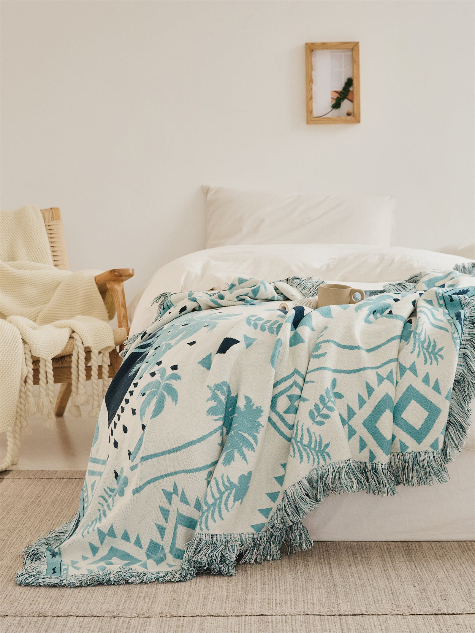 Jersylinen 100% Cotton Blanket