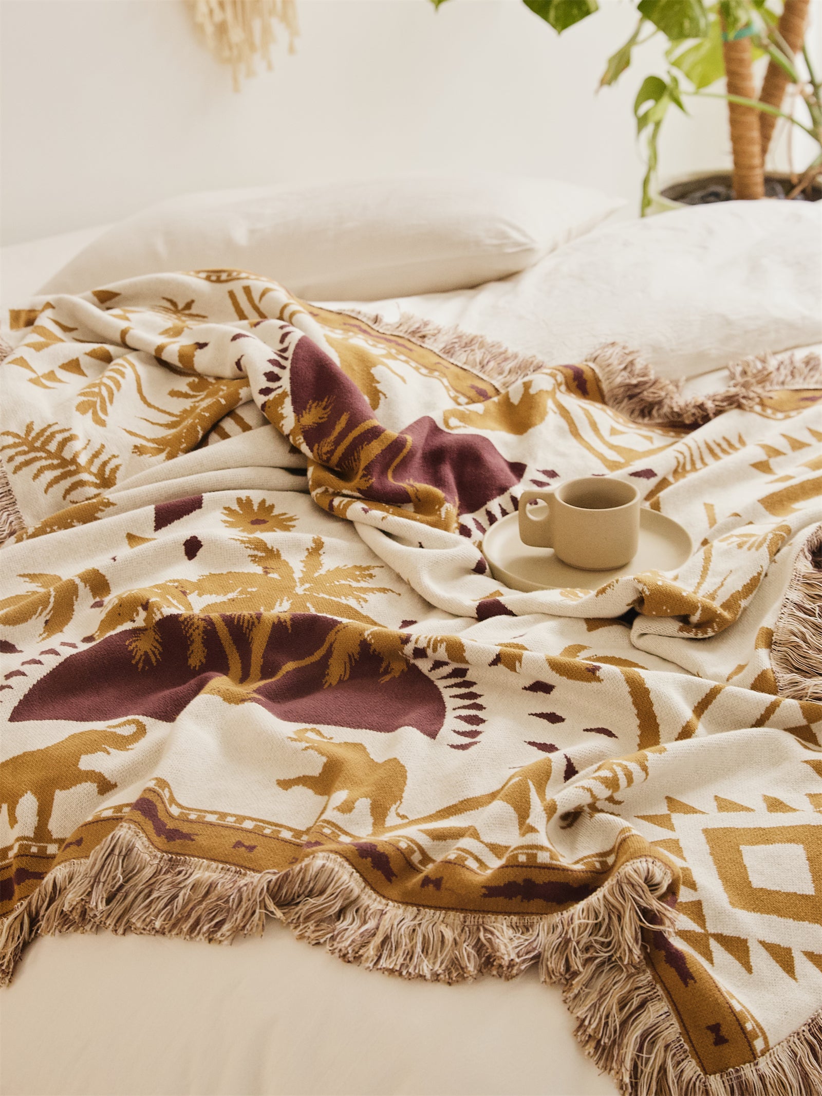 Jersylinen 100% Cotton Blanket