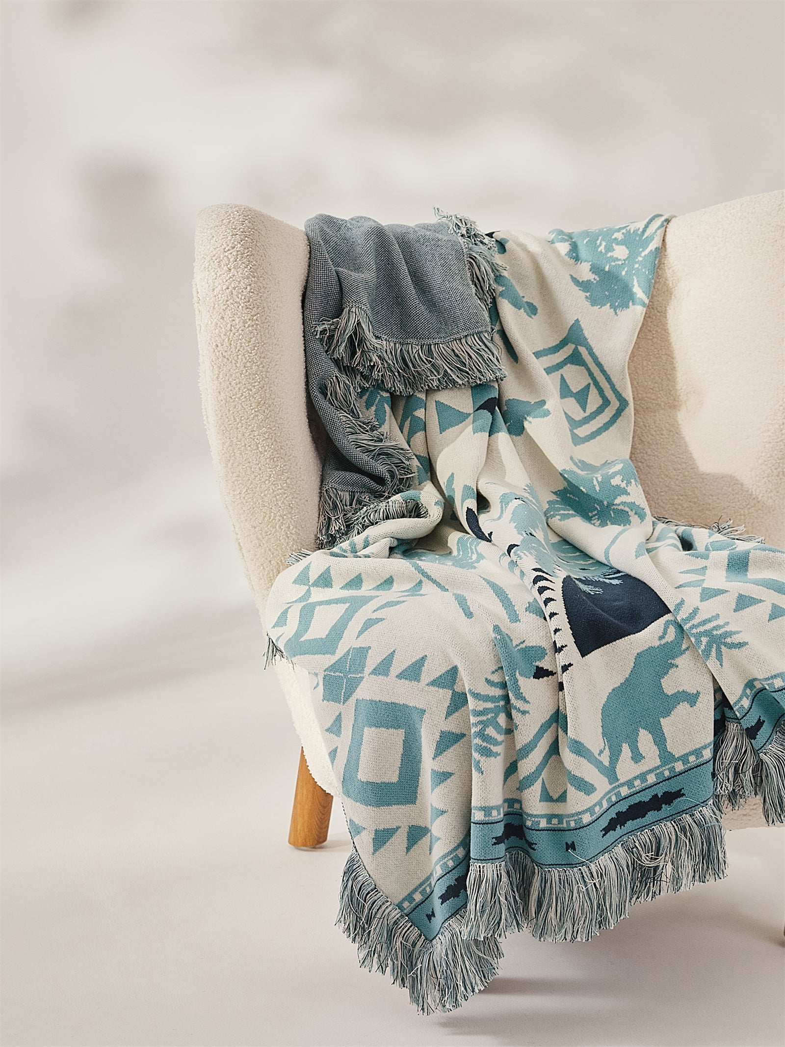 Jersylinen 100% Cotton Blanket