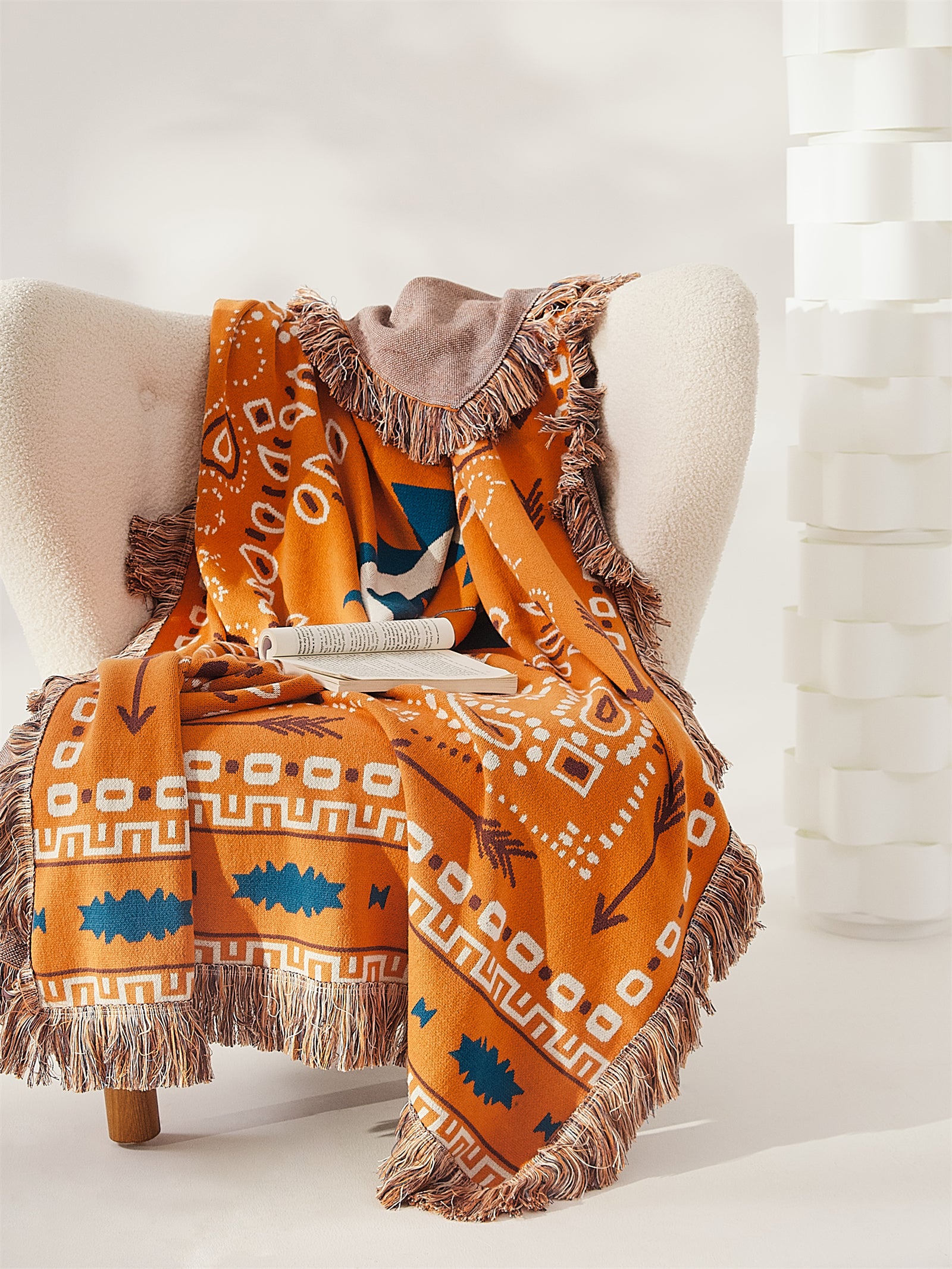 Jersylinen 100% Cotton Blanket