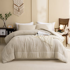 Linen Comforter Set