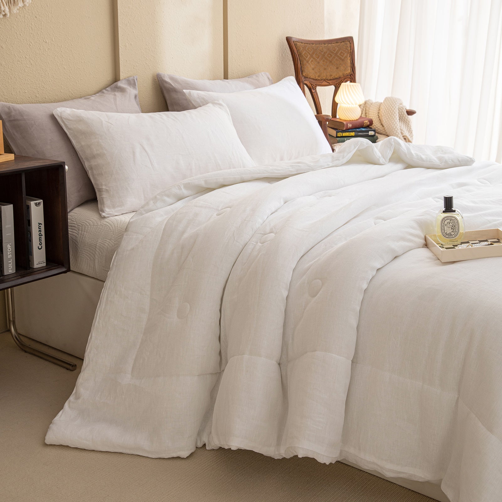 Linen Comforter Set