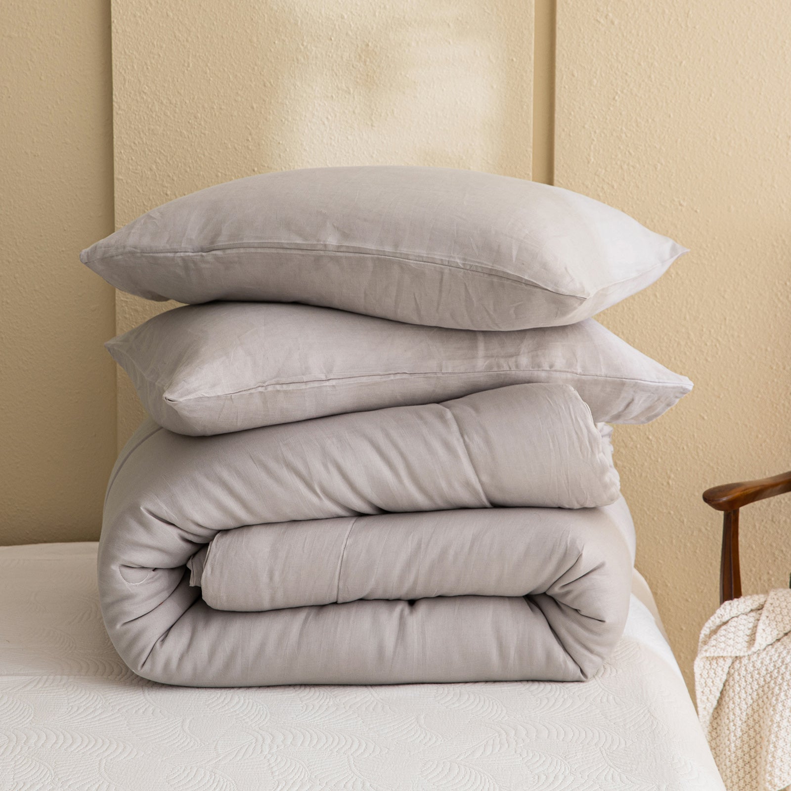 Linen Comforter Set