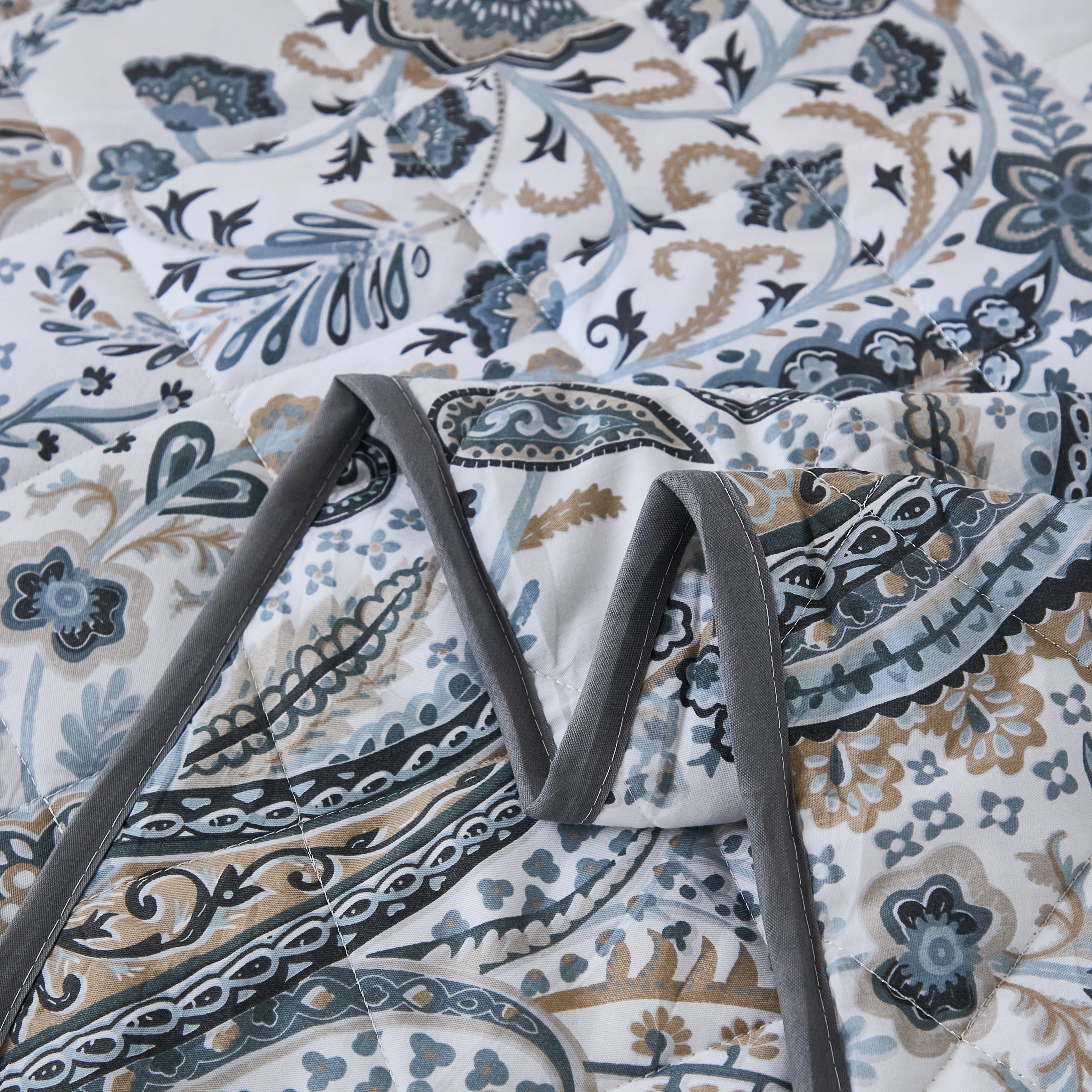 Paisley Quilt Set 100% Cotton