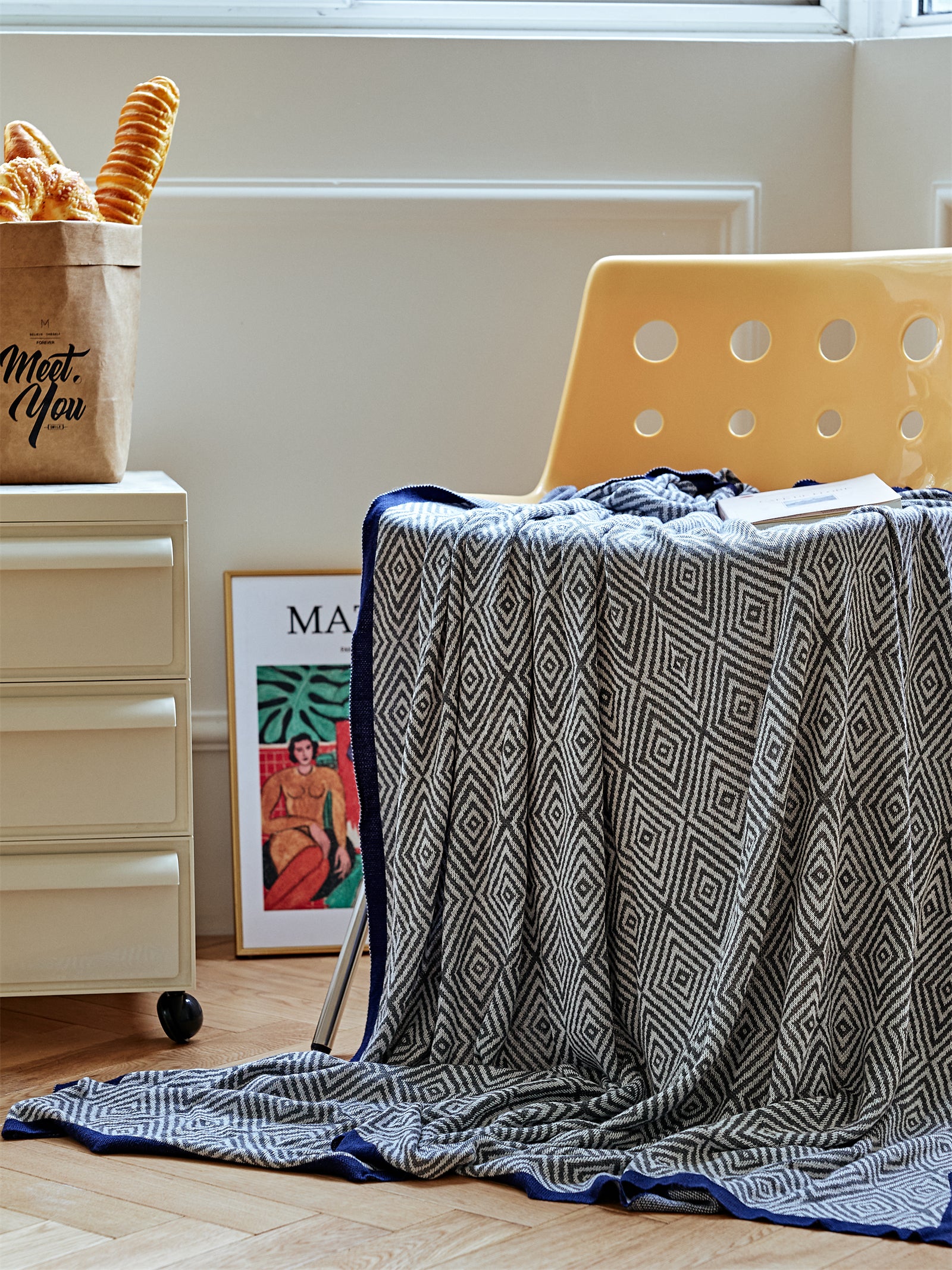 Jersylinen Blended Fabric Blanket