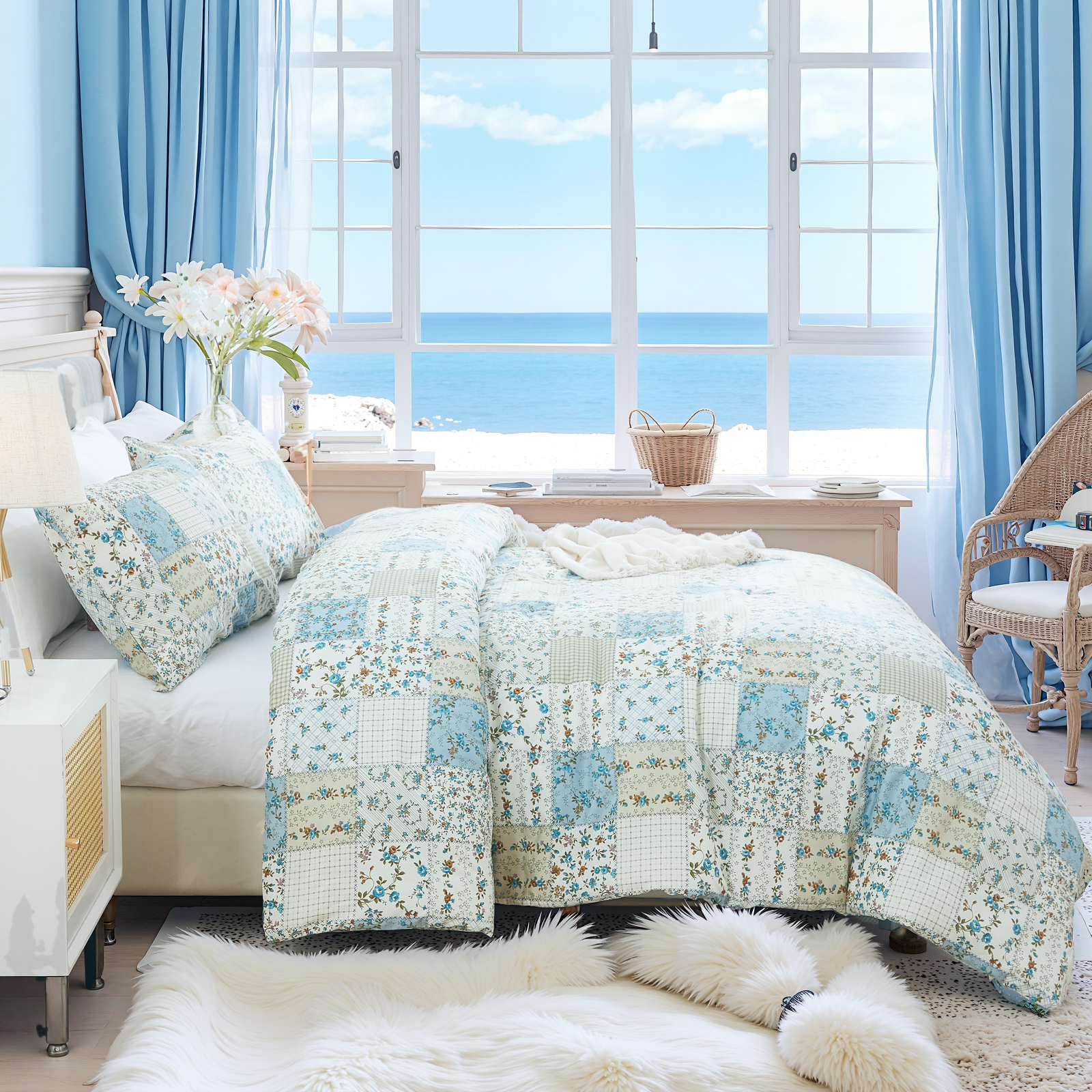 Patchwork Duvet Cover Set 100% Cotton