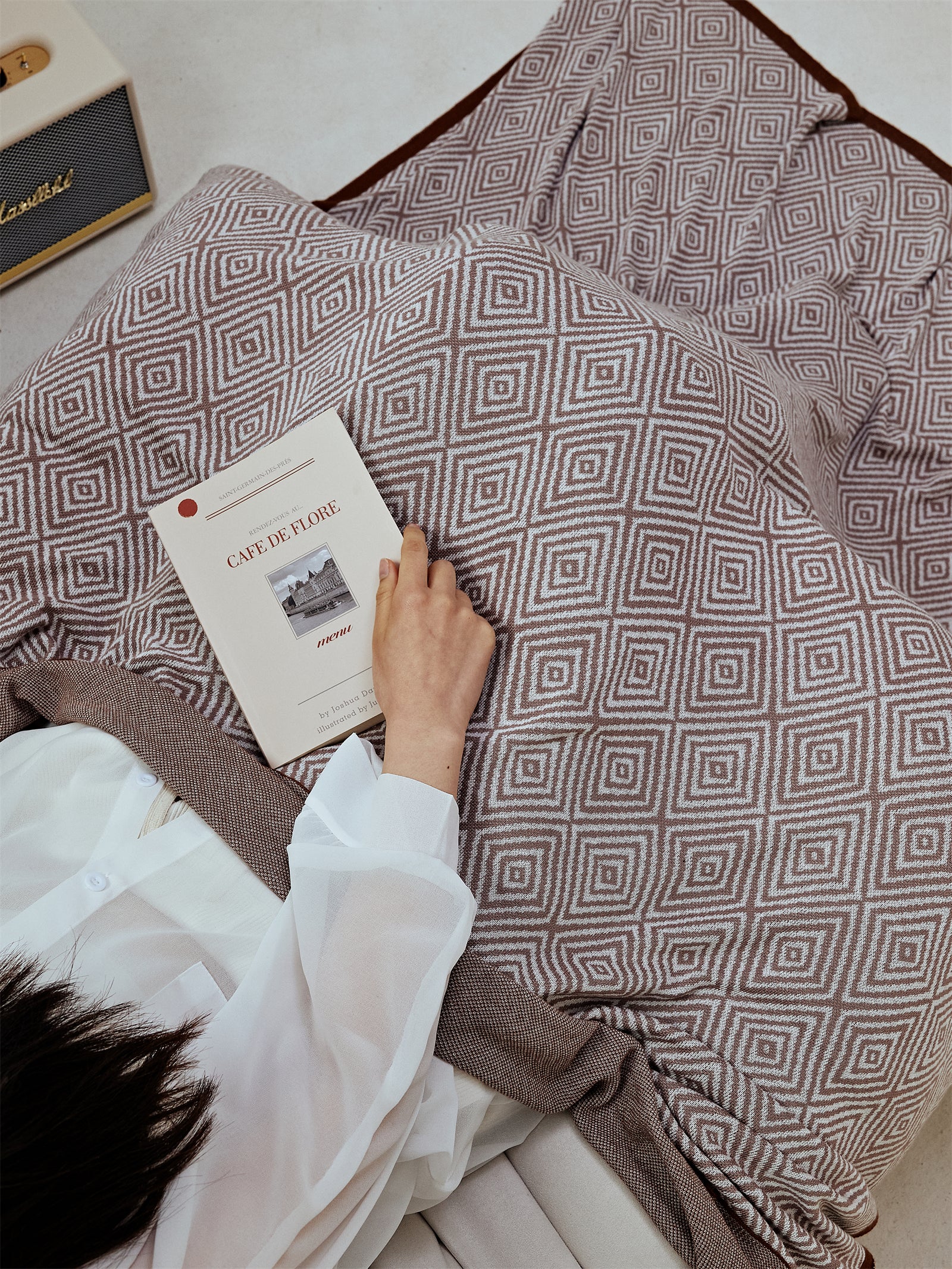 Jersylinen Blended Fabric Blanket