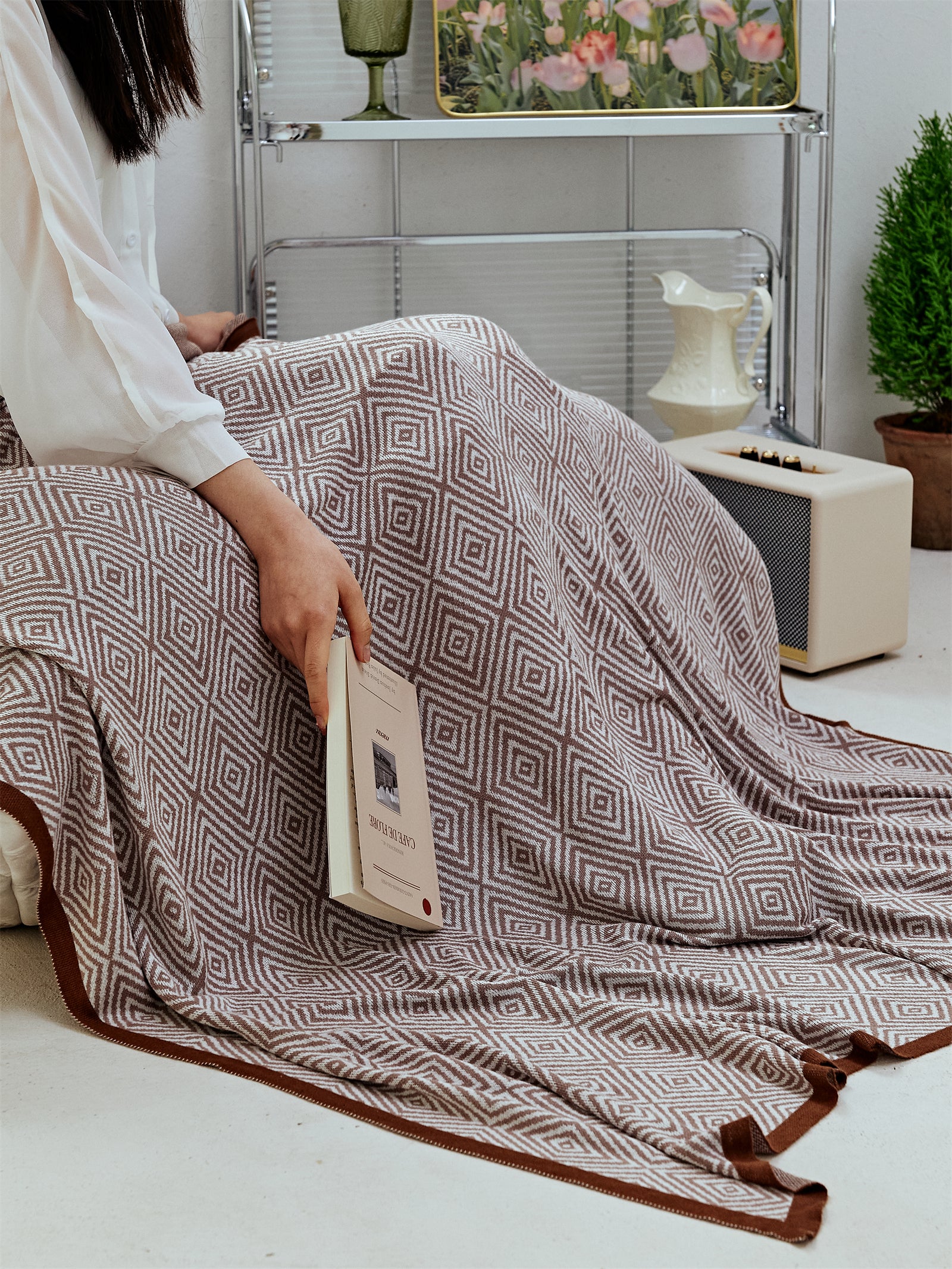 Jersylinen Blended Fabric Blanket
