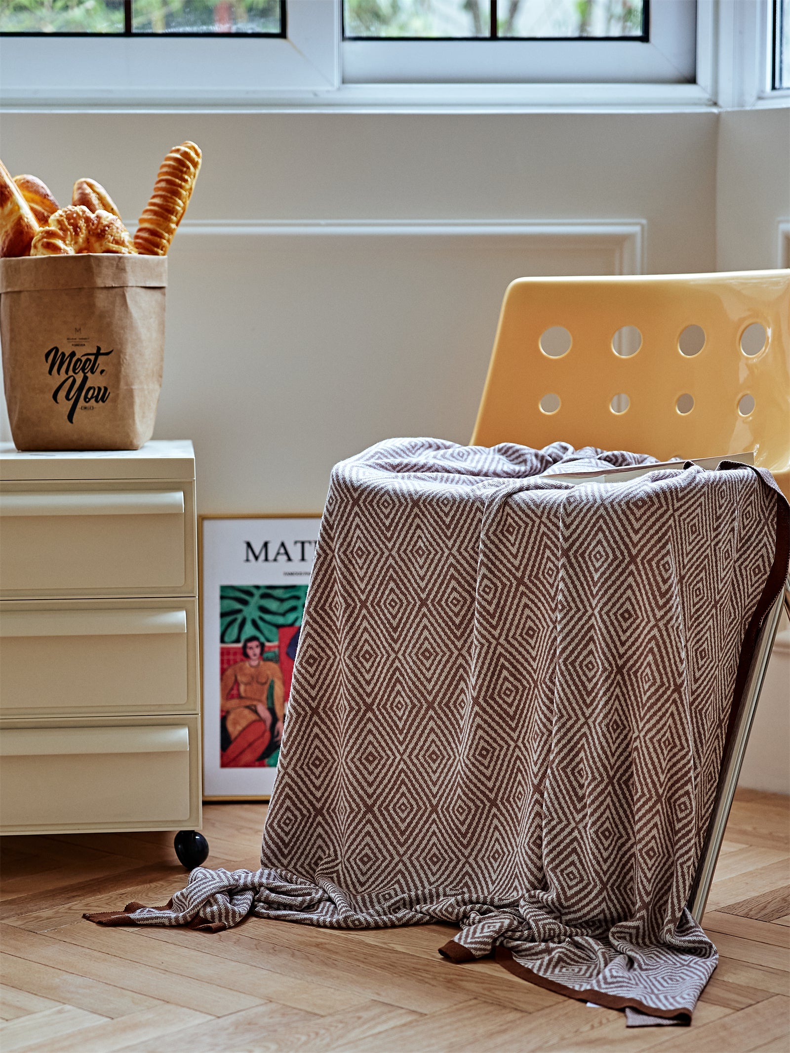 Jersylinen Blended Fabric Blanket