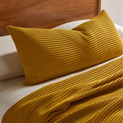 Dabito Dreamweave Waffle Lumbar Pillow Cover
