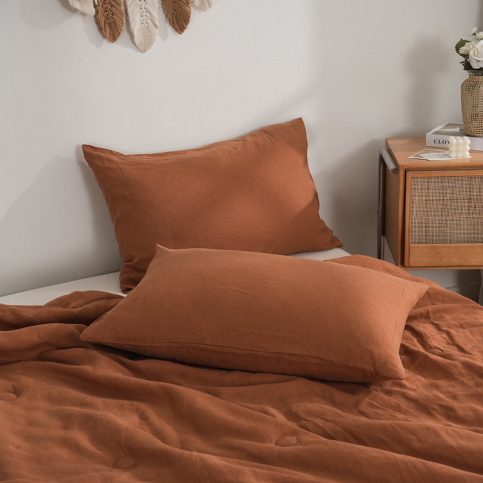 Linen Comforter Set