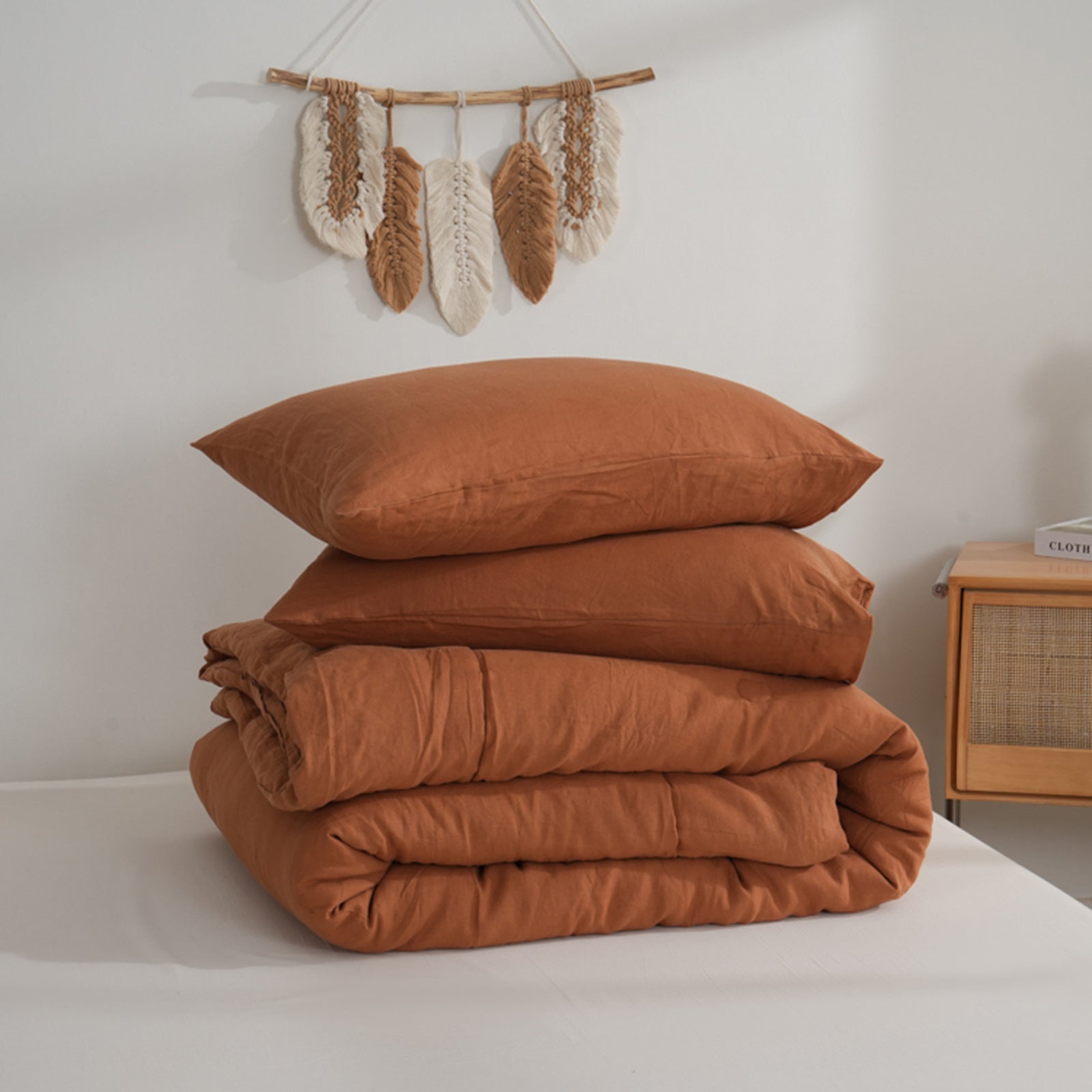 Linen Comforter Set