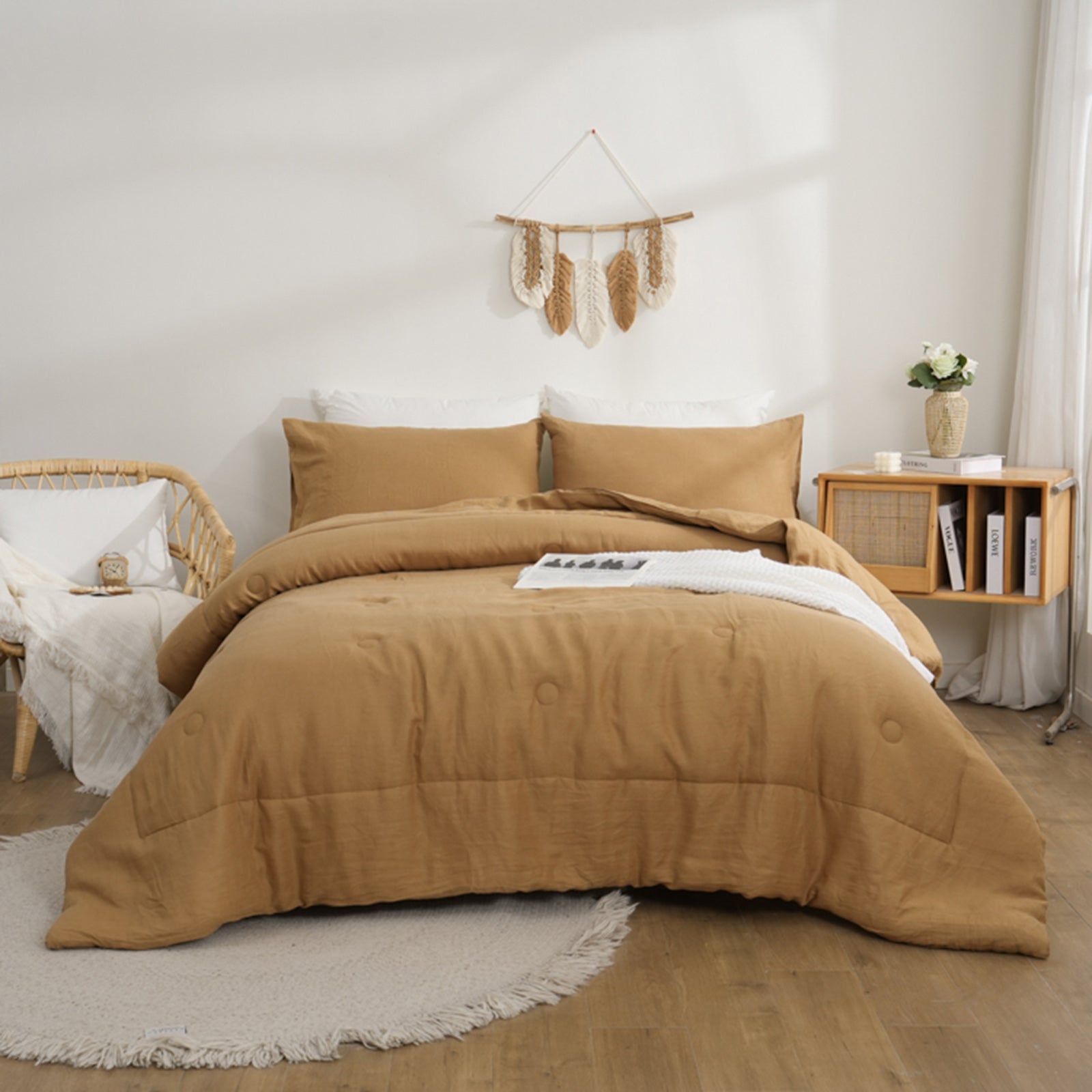 Linen Comforter Set